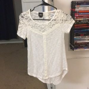 White shirt from Buckle